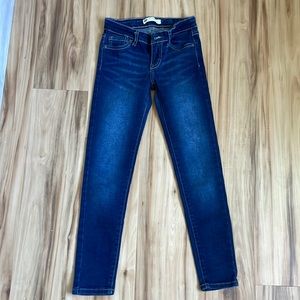 LEVI’S KIDS 710 SUPER SKINNY Size 7 Straight Leg